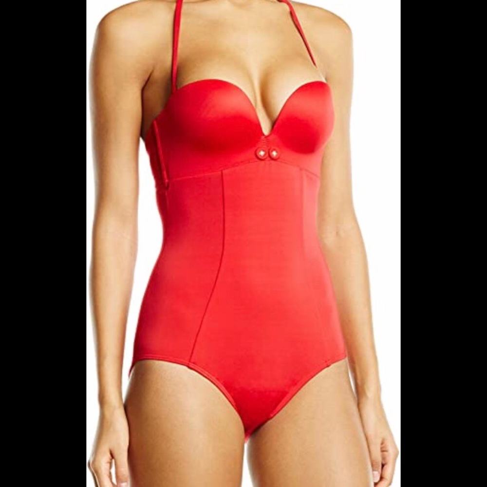 Gossard Ego Boost retro swimsuit